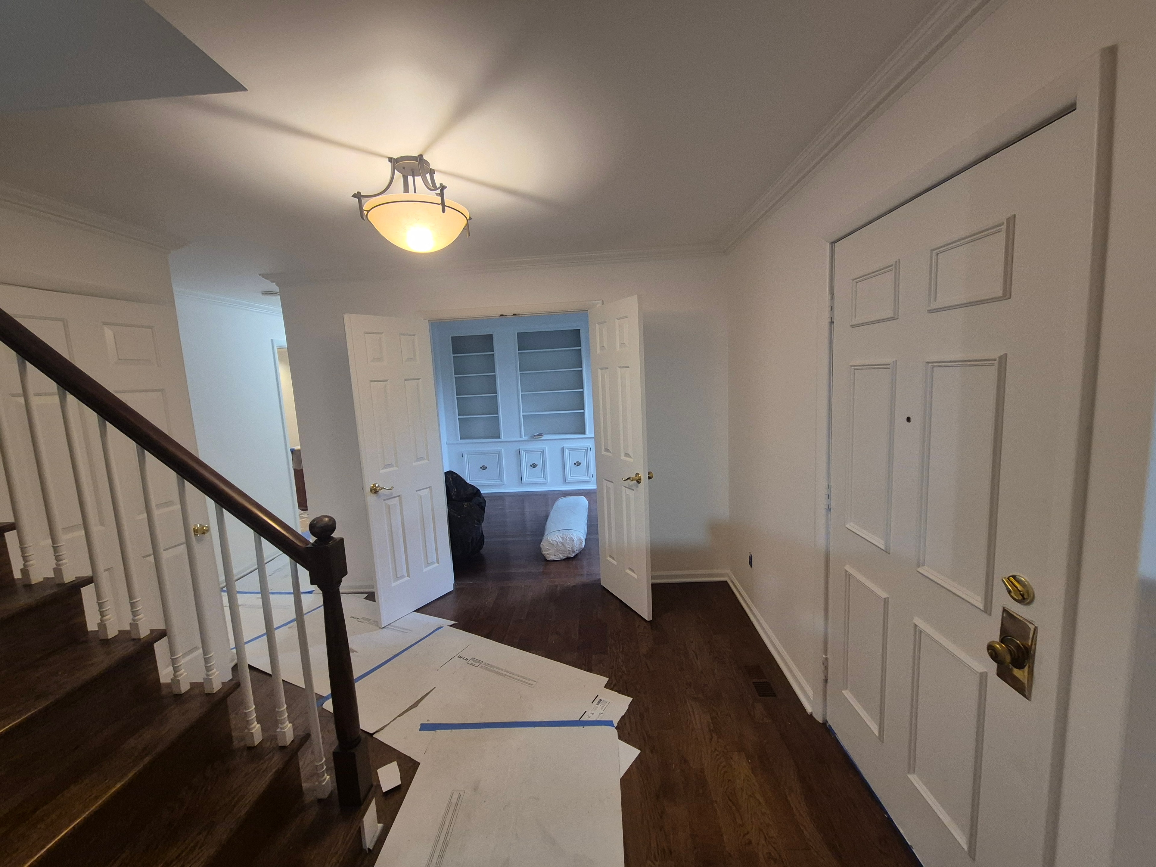 Entryway & Staircase — before